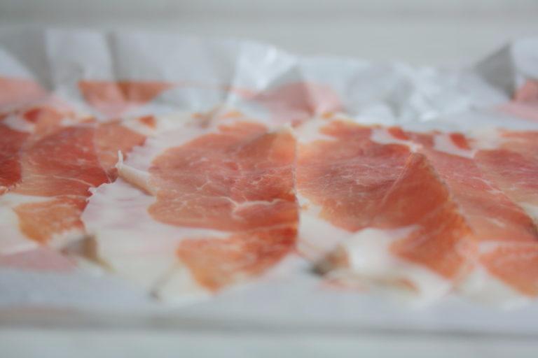 Tuscan ham from Pratomagno